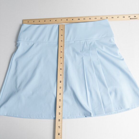 Tommy Bahama Golf & Tennis Pleated Short Skort Womens Medium Light Blue Pockets - Picture 4 of 15